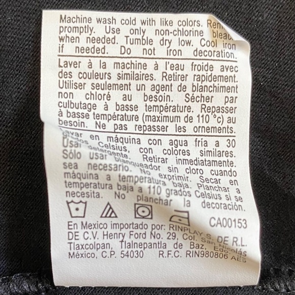 Champion Short-Sleeve T-Shirt, Script Logo, Black, Cropped, Relaxed/Boxy 2XL NWT - Picture 14 of 14